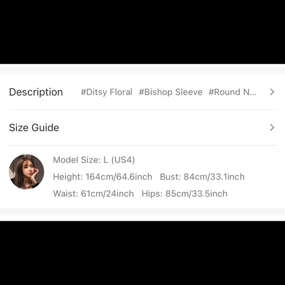 floral sheer mesh long sleeve top. From SHEIN. Brand is DAZY. - Picture 5 of 5